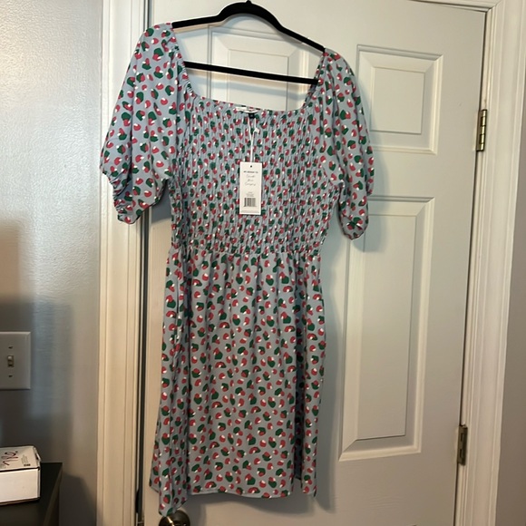Michelle McDowell Dresses & Skirts - NWT Michelle McDowell Multicolor Leopard Print Dress